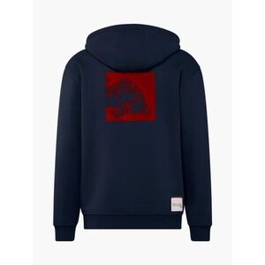 Mens Red Bull Ring Core Zip Hoodie Navy Sweatshirt 2XL